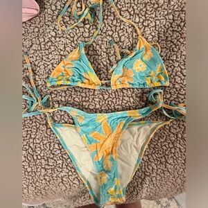 Triangl vinca velvet set
